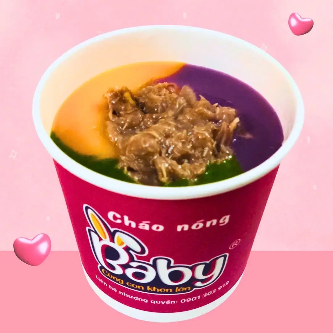 Hình ảnh Cháo bồ câu đậu đỏ