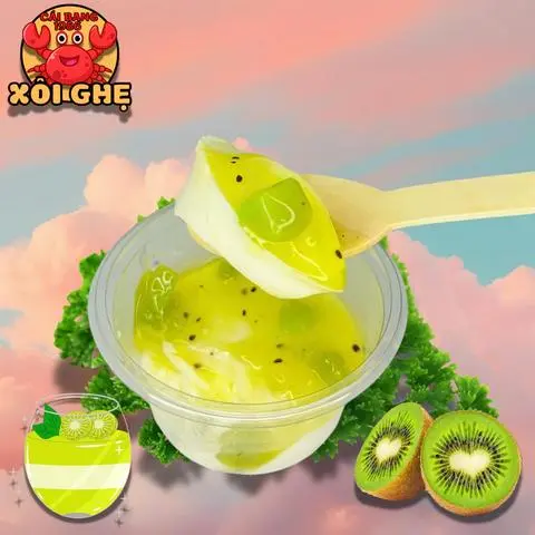 Hình ảnh Panna cotta kiwi (65gr)
