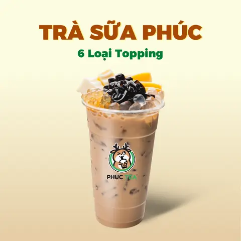 Hình ảnh Trà Sữa Phúc - Full Topping (Size M)