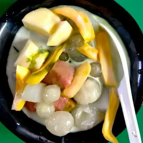 Hình ảnh Chè trà xanh trái cây
