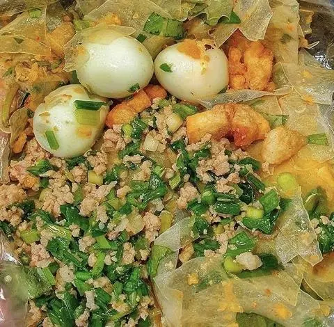 Hình ảnh Phơi Sương Thịt Bằm Tóp Mỡ