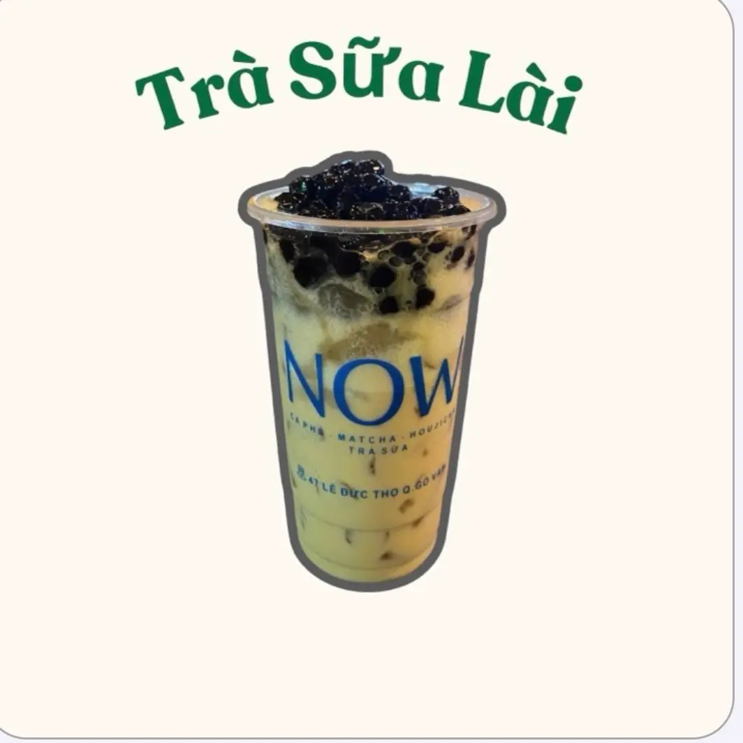 Hình ảnh Trà sữa lài 