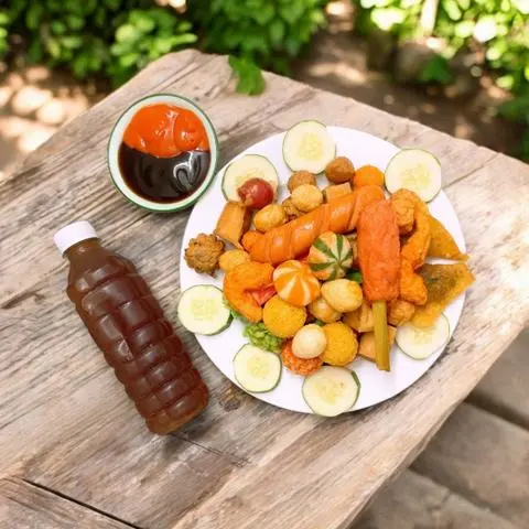 Hình ảnh Thập Cẩm Đồ Chiên Lớn + Nước Sâm