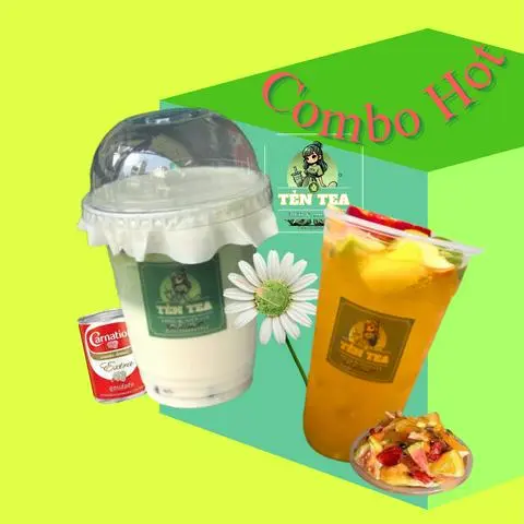 Hình ảnh Combo Hot (1 Trà Nhiệt Đới + 1 Matcha Sữa Thái) Tiết kiệm 15%