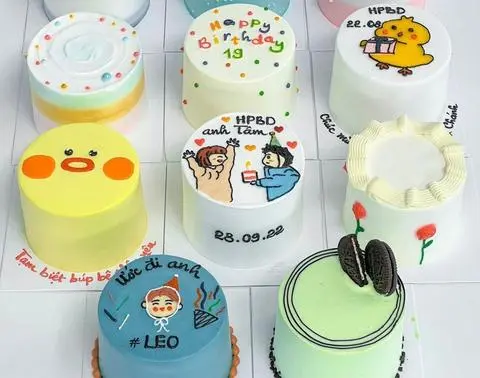 Hình ảnh BÁNH KEM HÀN QUỐC (MẪU NGẪU NHIÊN)