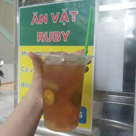 Hình ảnh Hồng trà tắc 500ml