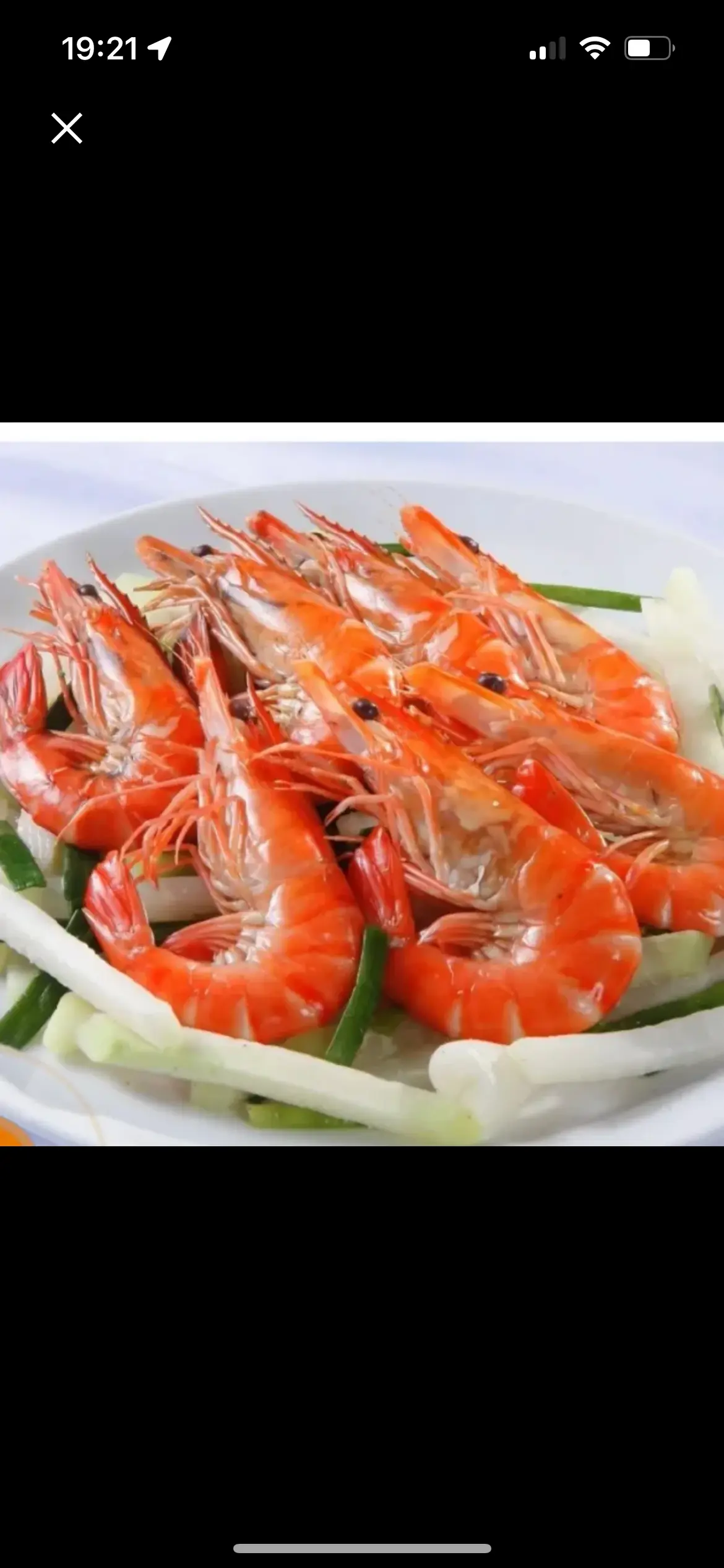 Hình ảnh tôm hấp (phần 5 con)