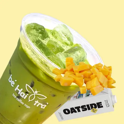 Hình ảnh Matcha Latte Xoài - Sữa Hạt