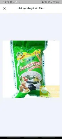 Hình ảnh chả lụa chay 500g
