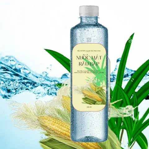 Hình ảnh Nước mát râu bắp lá dứa