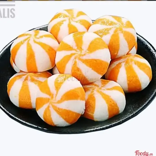 Hình ảnh Bánh bao sọc cam