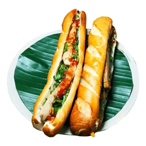 Hình ảnh Bánh mì que thịt nướng