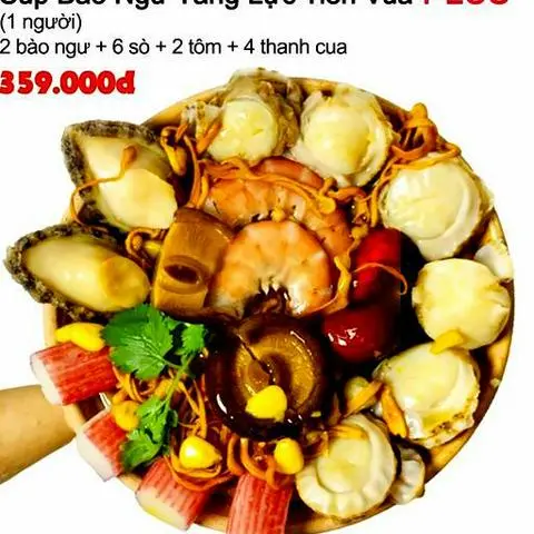 Hình ảnh SÚP BÀO NGƯ TĂNG LỰC TIẾN VUA plus(1 người)
