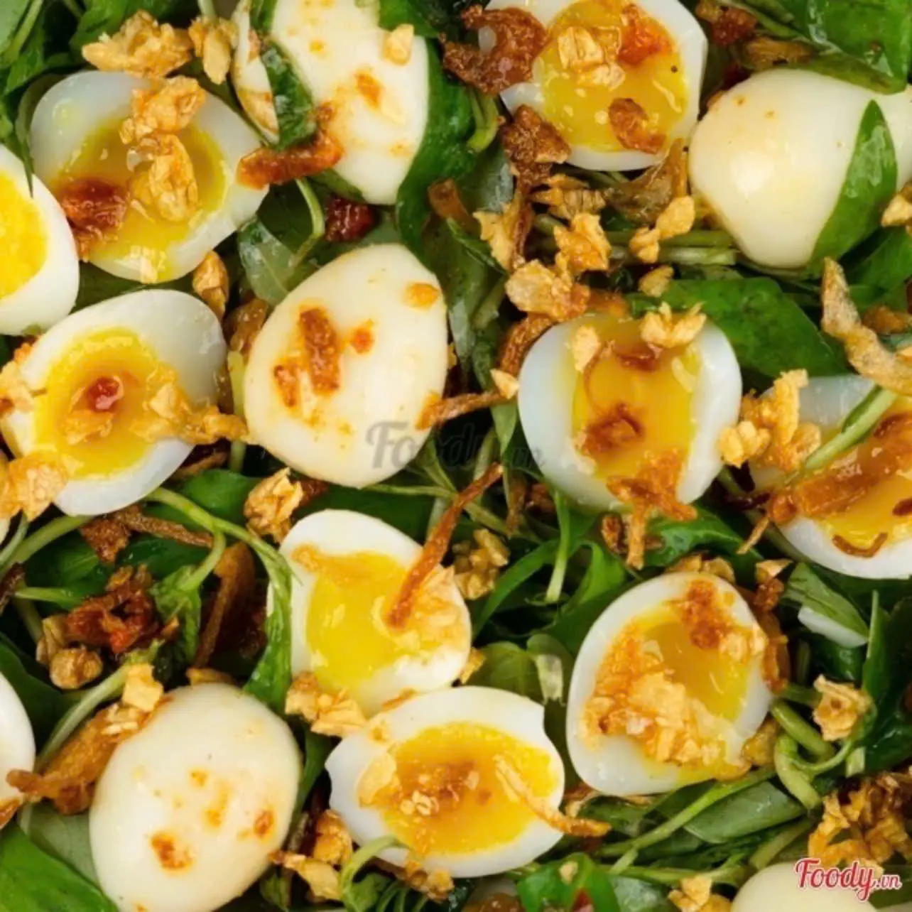 Hình ảnh 8 Cút Lòng Đào Lắc Sốt Muối Tỏi (Không Bánh Tráng)