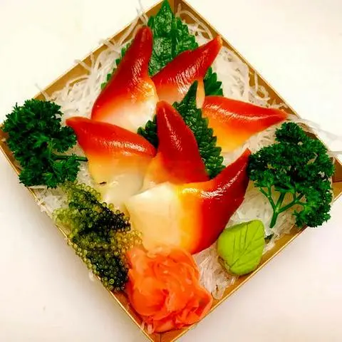 Hình ảnh Sashimi sò đỏ hokkigai
