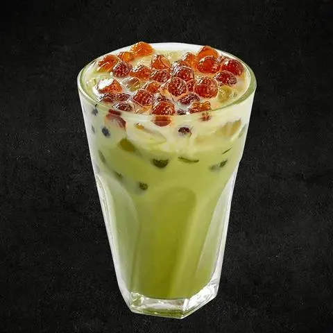 Hình ảnh Trà sữa thái xanh