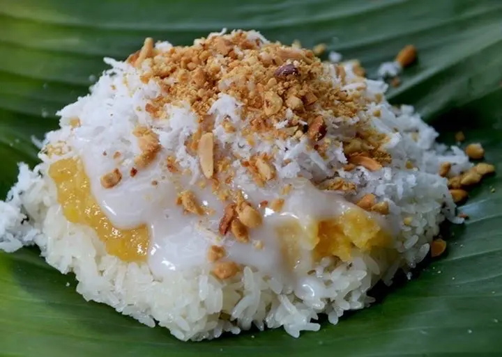 Hình ảnh Xôi ca dé + trà tắc (ly lớn)
