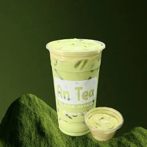 Hình ảnh Matcha Latte Kem Phô Mai Vị Matcha