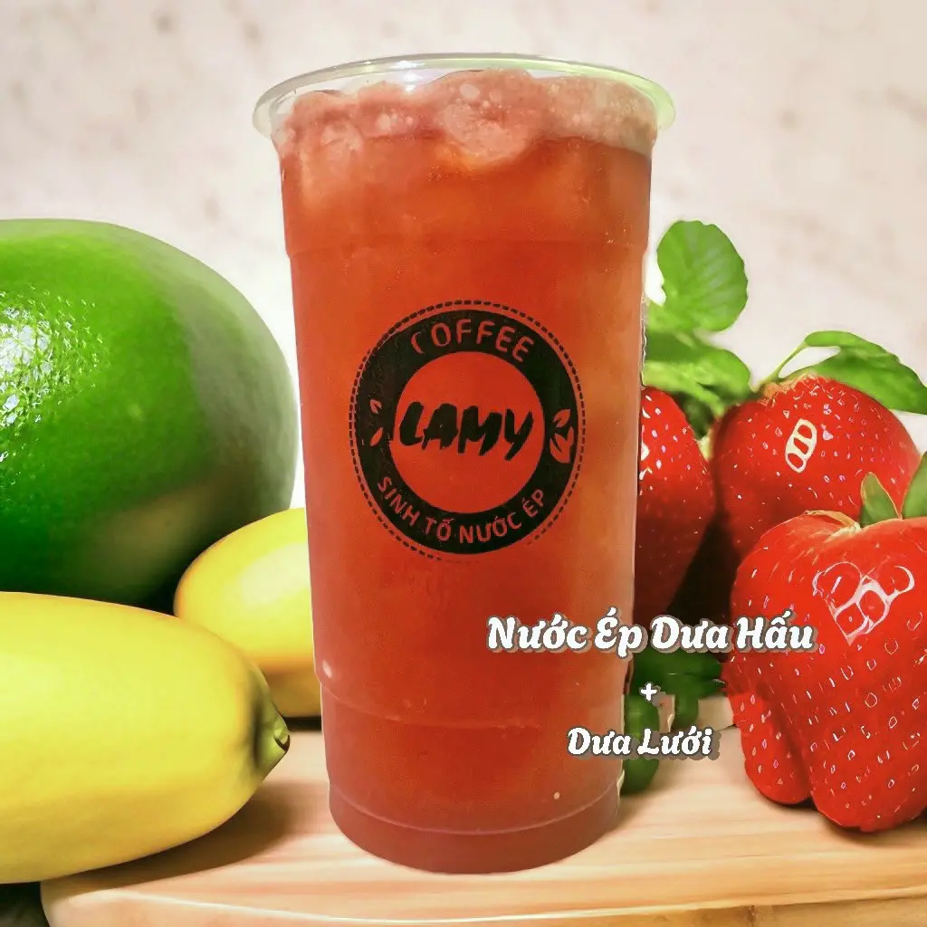 Hình ảnh Nước ép (Dưa Hấu + Dưa Lưới)
