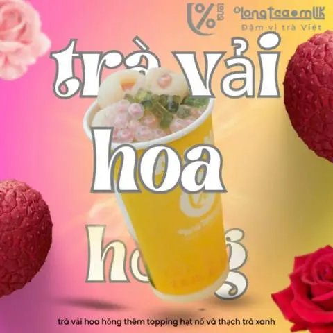 Hình ảnh O/o long vải hoa hồng