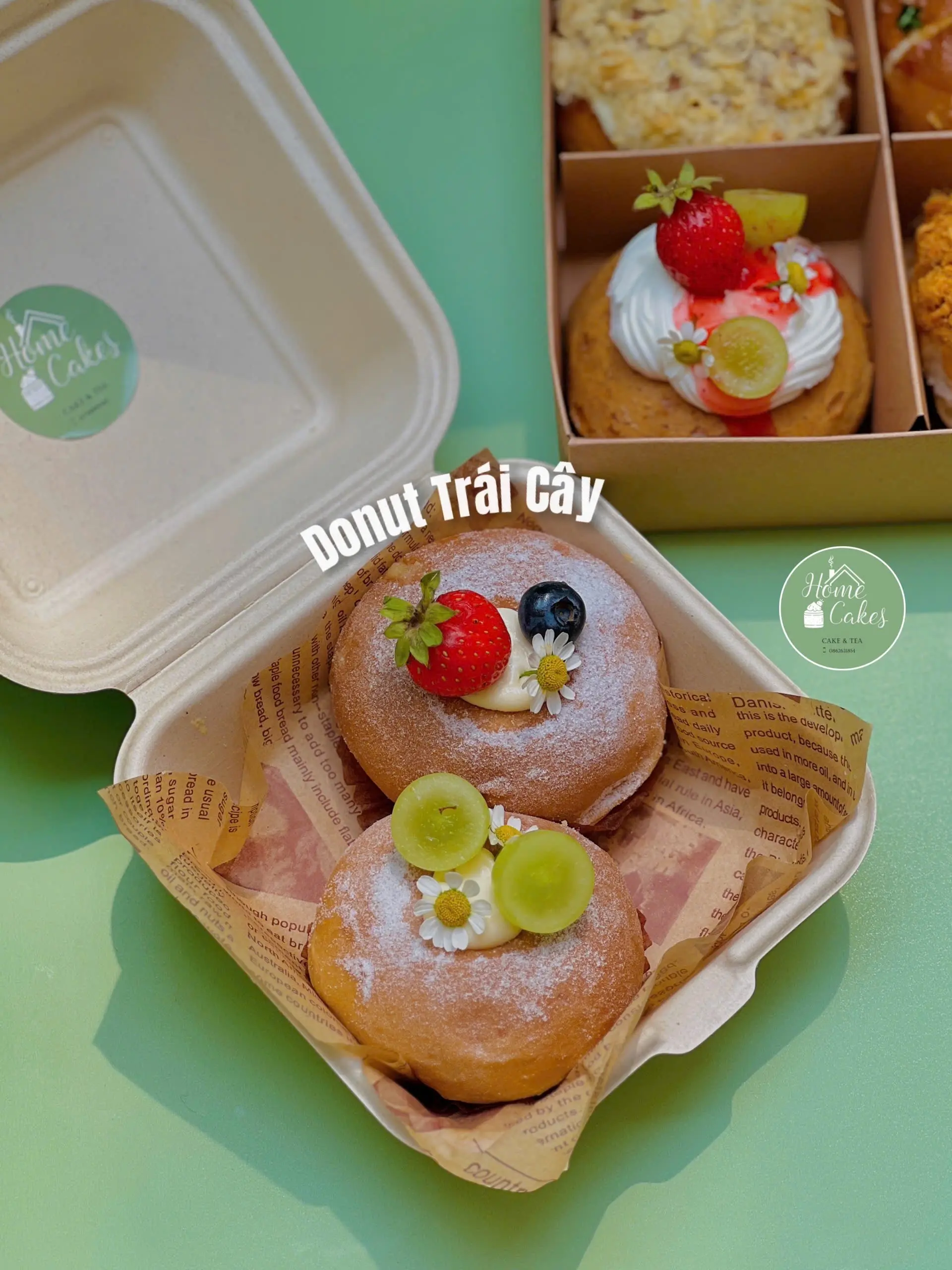 Hình ảnh Donut kem phomai