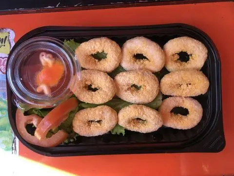 Hình ảnh gà vòng nuggets chiên giòn 