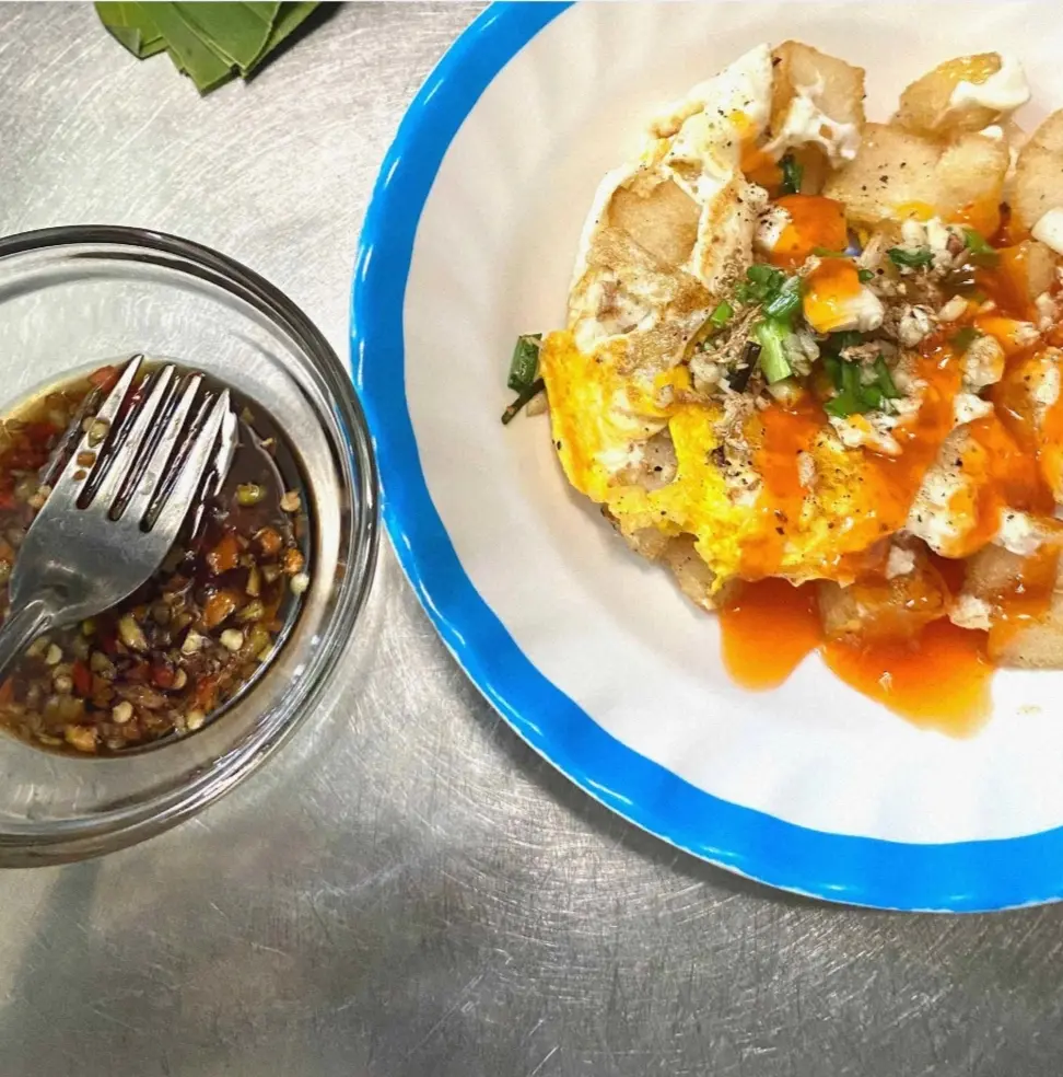 Hình ảnh Bánh liễu 1c+bột thêm chiên trứng (mặn)