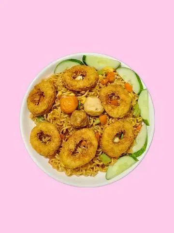 Hình ảnh Mì Trộn INDOMIE Gà Vòng Nugget