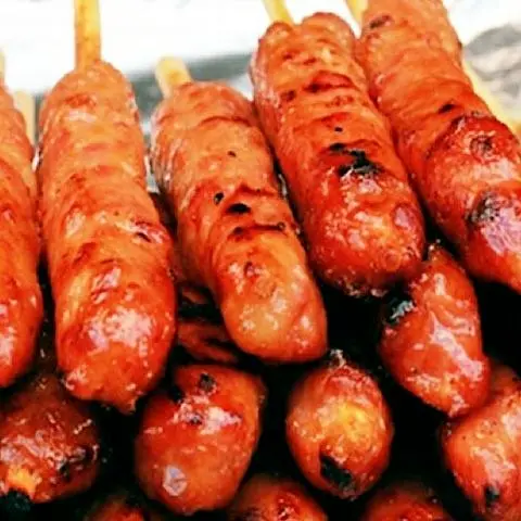 Hình ảnh Que nem hồ lô nướng