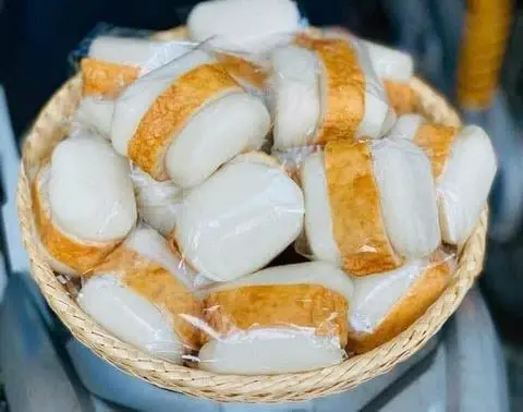 Hình ảnh bánh dày kẹp chả