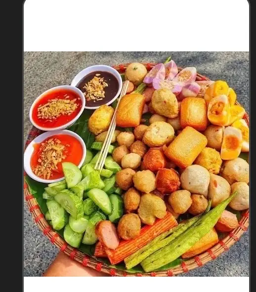 Hình ảnh combo  xiên que tá lả( tặng đậu bắp)