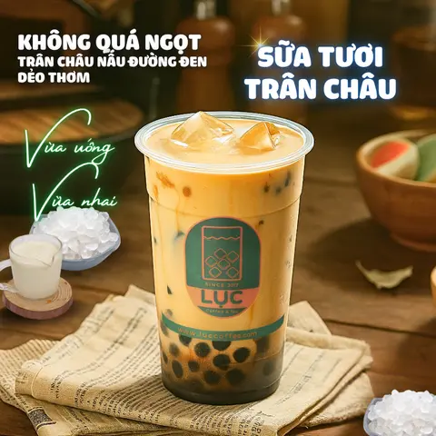 Hình ảnh Sữa Tươi Trân Châu Đường Đen