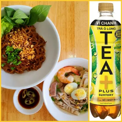 Hình ảnh Combo: 1 Oloong Chanh + Hủ Tiếu Khô - Size Lớn (Sale 77->69K)
