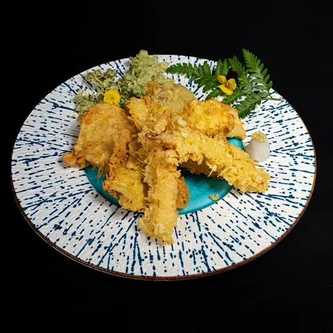 Hình ảnh TA01 - Hải Sản & Rau Củ Tempura - Mixed Seafood & Vegetable Tempura 