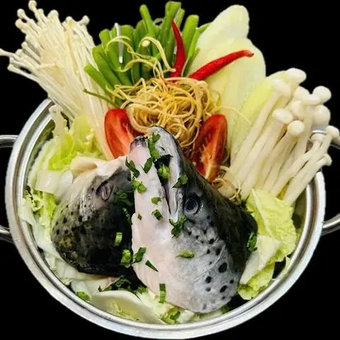 Hình ảnh Lẩu Đầu Cá Hồi