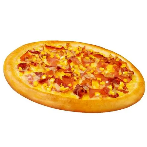 Hình ảnh Pizza Thịt Nguội Bắp Mỹ