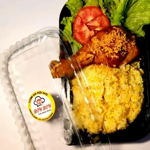 Hình ảnh Đùi Tỏi - Cơm gà sốt mắm tỏi