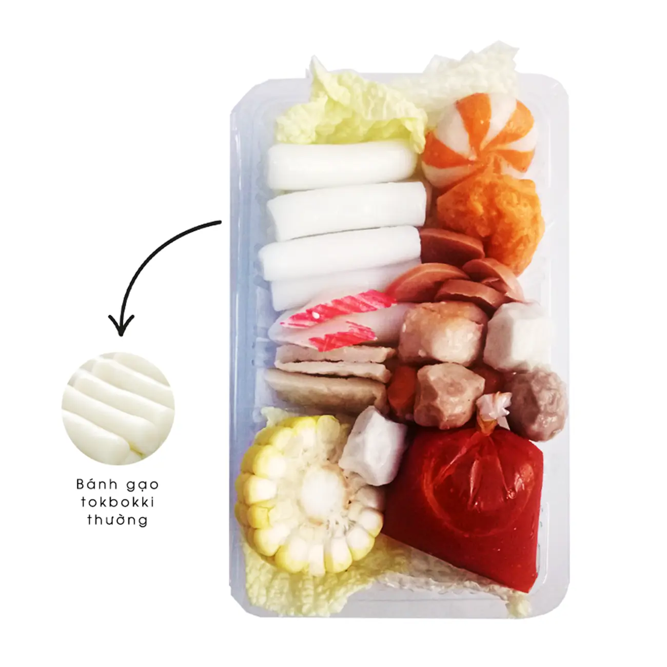 Hình ảnh Set Lẩu Tokbokki Truyền Thống Nhỏ (TN) (1-2 người ăn)
