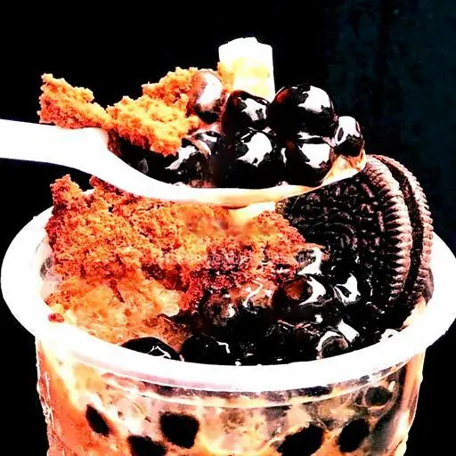 Hình ảnh Milo dầm bánh oreo