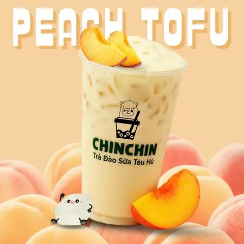 Hình ảnh Trà Đào Sữa Tàu Hũ