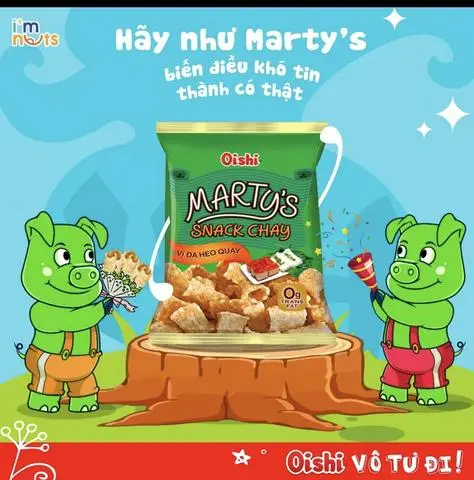 Hình ảnh Snack chay oishi