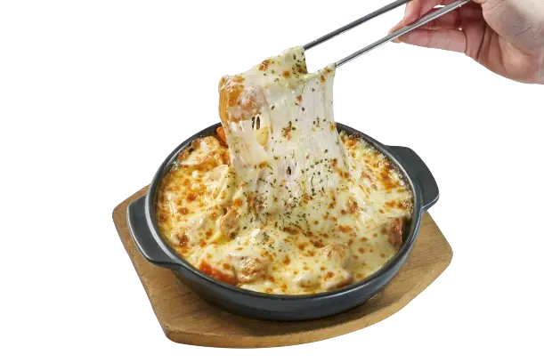 Hình ảnh Gà nướng phô mai đặc biệt -  치즈찜닭