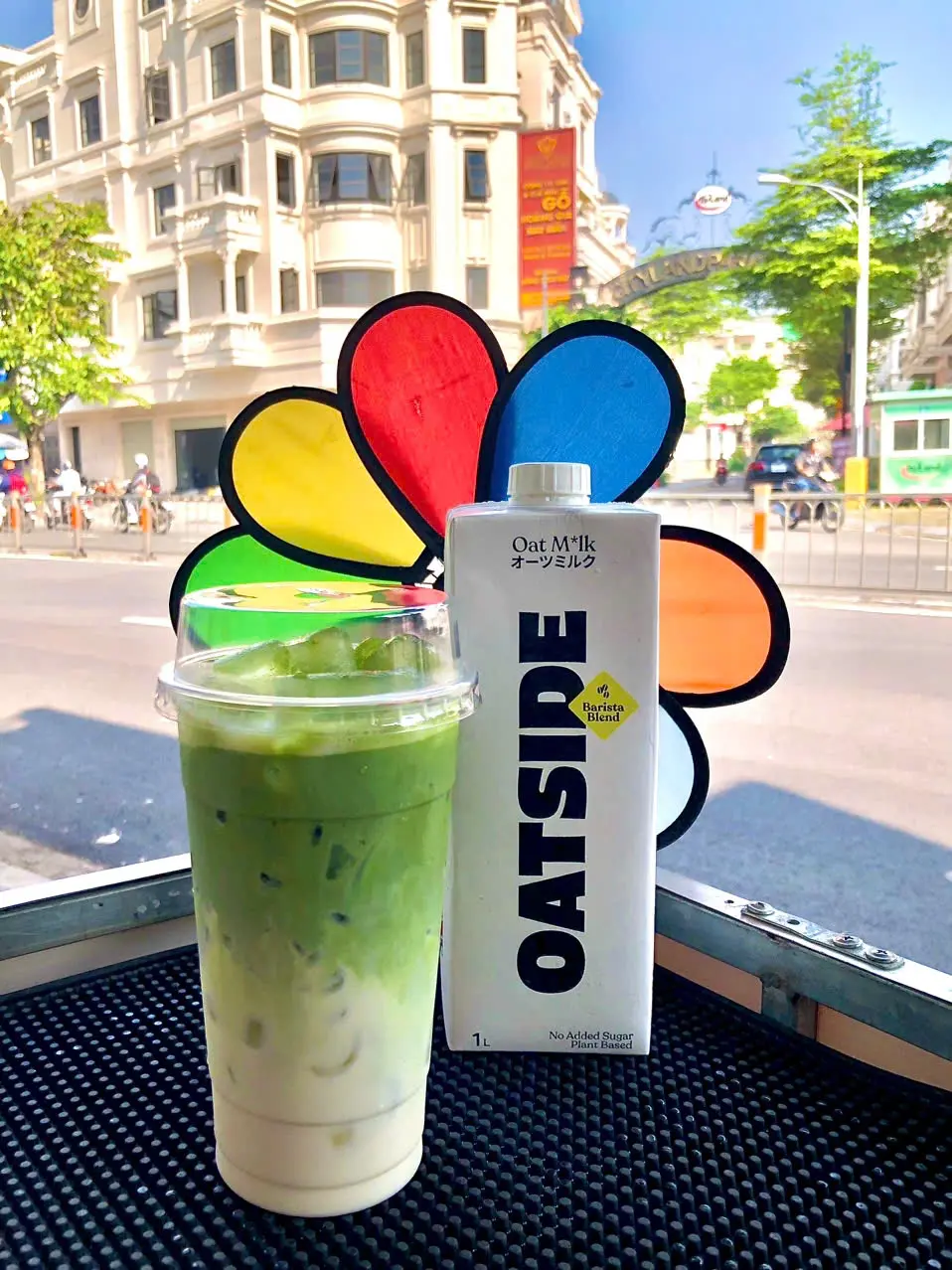 Hình ảnh Matcha Latte Sữa Yến Mạch Oatside ( 700ml ) 