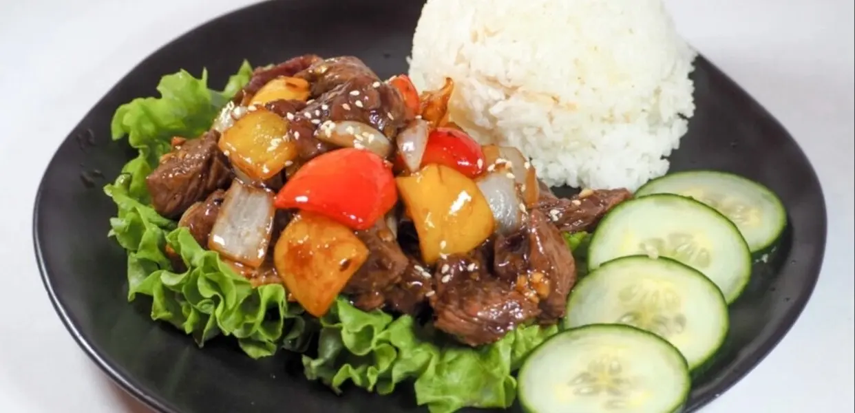 Hình ảnh Cơm bò lúc lắc
