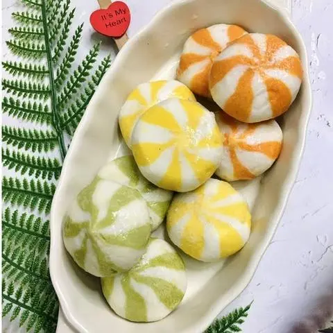 Hình ảnh Banh bao xanh - 3 viên