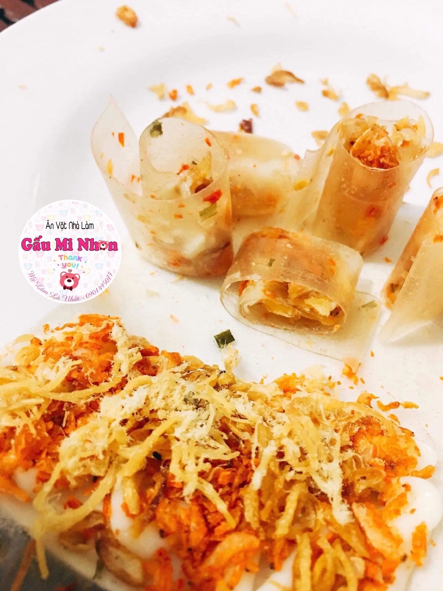 Hình ảnh BT Muối Tép Hành Phi Cuốn Bơ