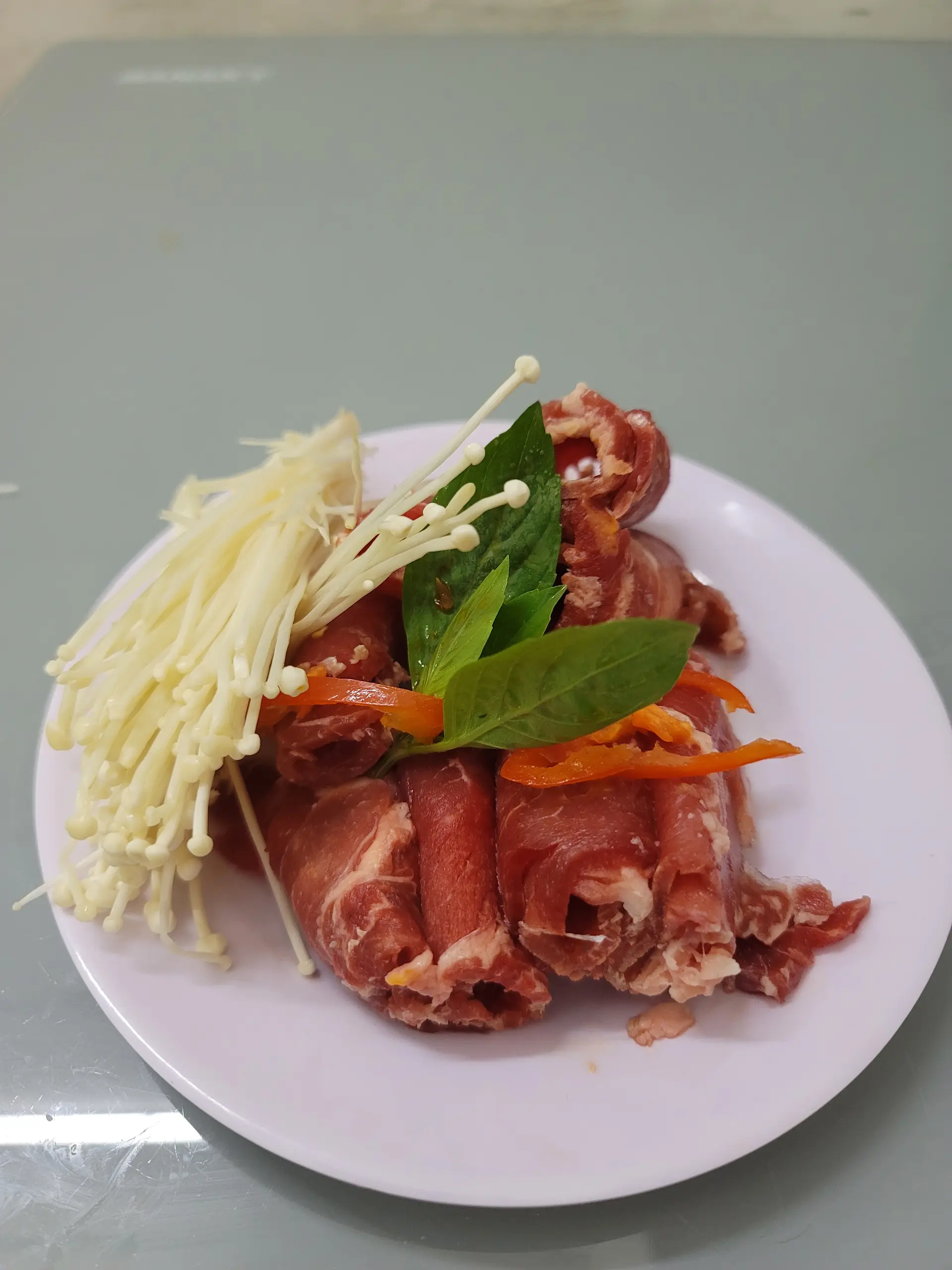 Hình ảnh Ba Chỉ Bò , Kim Chi