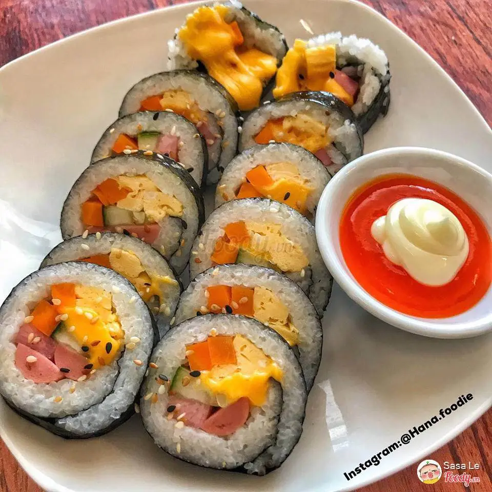 Hình ảnh Kimbap Phô Mai