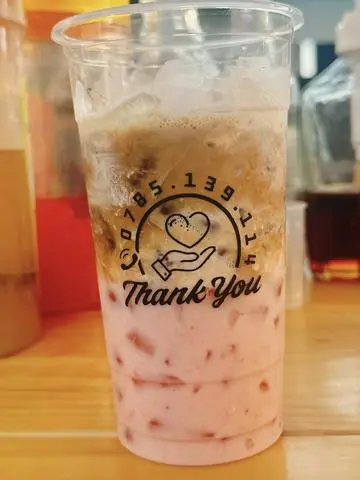 Hình ảnh Cafe sữa dâu kem béo