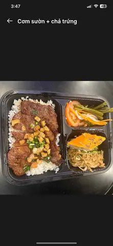Hình ảnh Cơm tấm sườn - chả trứng
